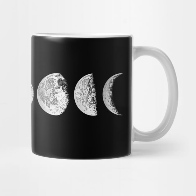 Lunar Phases by jleonardart